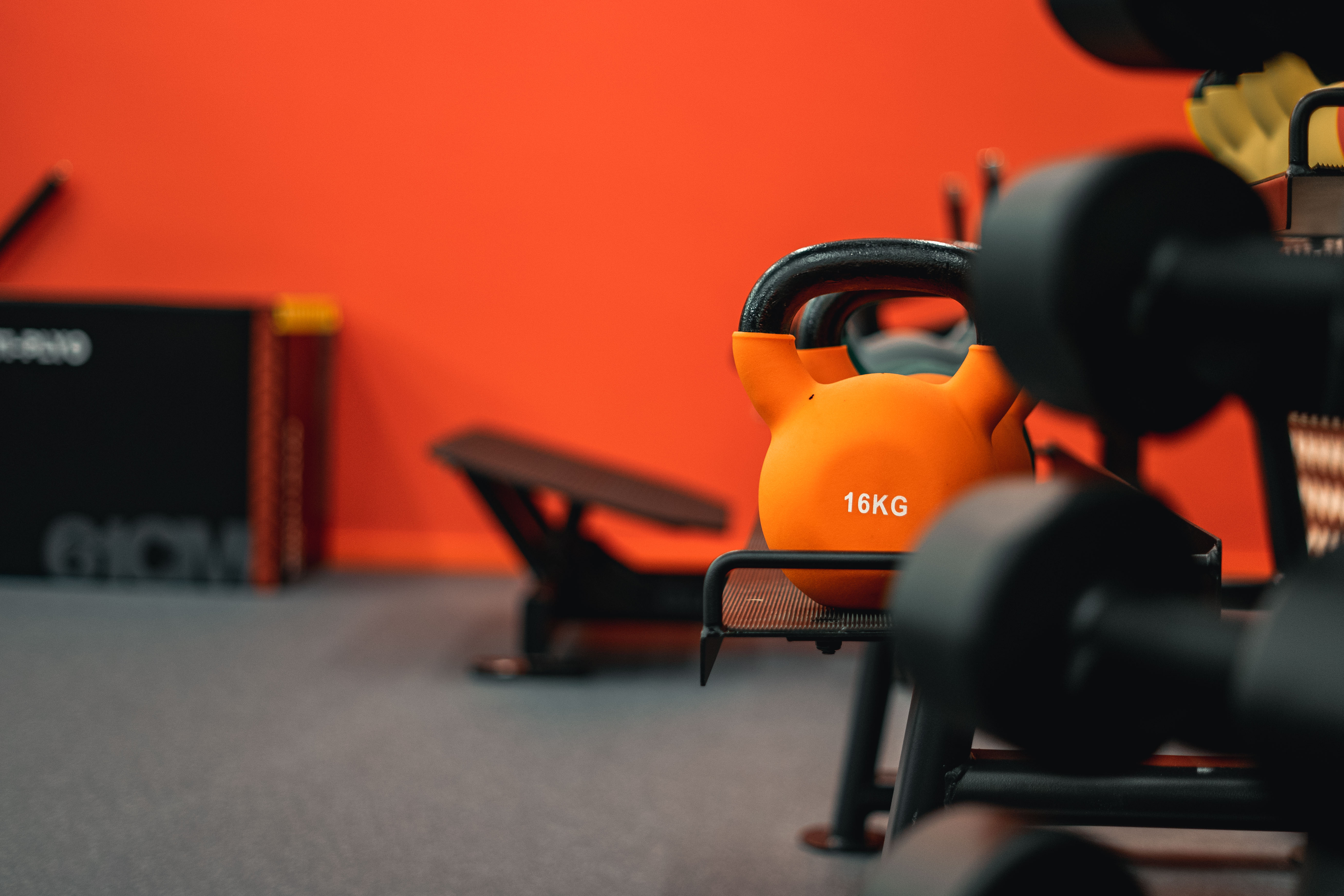 Kahvakuula kuntosalilla